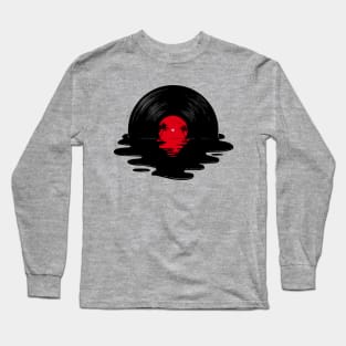 Melting Beach Vinyl Long Sleeve T-Shirt